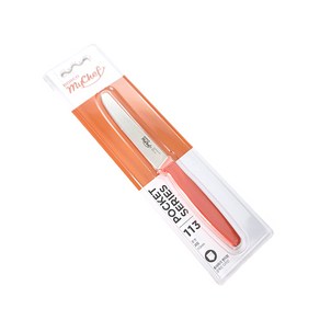 [D1-8801038145037] 도루코 과일칼 과도 마이셰프 포켓 민자과도 113mm, 도루코 마이셰프 포켓 과도 민자과도 (날-113mm), 1개