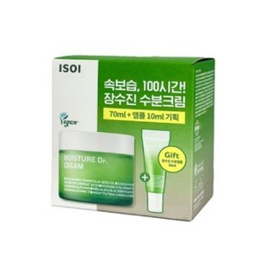 아이소이 모이스춰 장수진 수분 닥터 크림 70ml + 모이스춰 닥터 토너 8ml x 3p