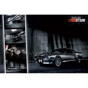 MAXI Poste 포스터 61x91 - 포드: 쉘비 머스탱 / Fod: Shelby Mustang GT500, 포스터만구매