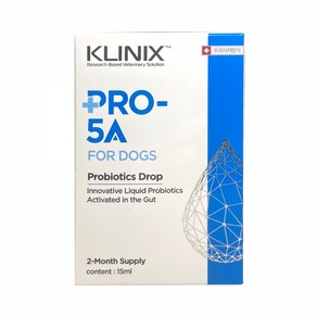 클리닉스 PRO 5A 독 15ml - 액상LIVE유산균 KLINIX 프로파이브에이, 1개