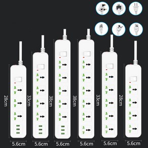 노지 캠핑 미국 중국 전세계 전자제품 통용 여행용 멀티탭(한국형), 한국형(유럽), 1개, 3m