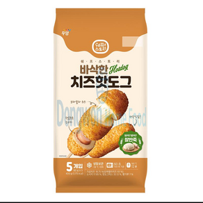 바삭한치즈핫도그 우양 냉동 400g