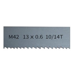 M42 바이메탈 띠톱 블레이드 길이 1400 1425 1435 1440 1470 mm x 13 너비 x 0.6mm x 6TPI 톱날 단단한 목재 부드러운 금속 절단, 7) Length 1425mm - 10--14 Tpi, 1개