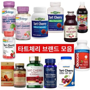 타트체리 브랜드별 12종 모음 폴리페놀 안토시아닌 엘라그산, 946ml, 1개