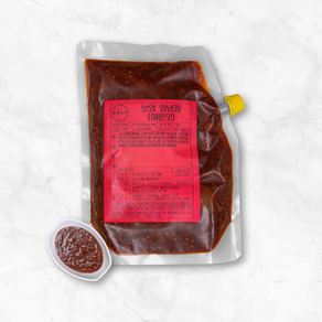 보영만두 쫄면 소스 대용량 (매운맛), 1개, 1kg