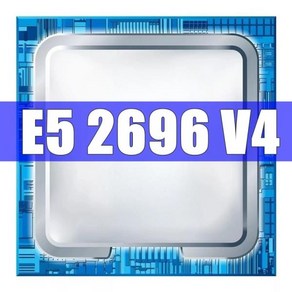 XEON E5 2696 V4 2.2GHz 22 코어 44 스레드 프로세서 L3 = 55M 150W LGA 2011-3 CPU, 한개옵션0