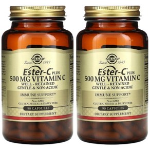 Solga Este-C Plus Vitamin C 예스터 비타민C 500mg 90정 2개