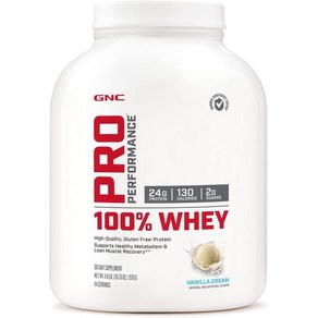 GNC 프로 퍼포먼스 100 웨이 프로틴 파우더, 1개, 2.176kg