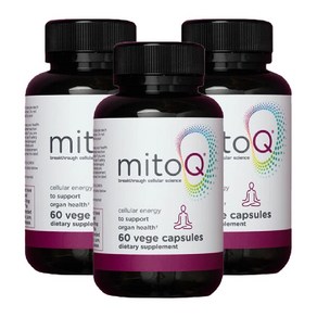 MitoQ 미토큐 안티 옥시던트 60정 10mg 3병 Anti-oxidant, 3개