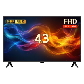 에어리브 43인치 TV LED FHD VA패널, XP43F, 고객직접설치, 스탠드형, 109cm(43인치)