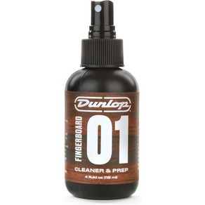 JIM DUNLOP 짐 던롭 핑거보드 01 클리너 프렙 4oz. 6524, 4 Fl Oz (Pack of 1), 4 Fl Oz (Pack of 1)