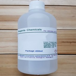EDTA-2나트륨용액 (0.01mol) (화)450ml 0.01M EDTA-2Na용액 EDTA-2Na solution [0.01mol], 1개, 450ml