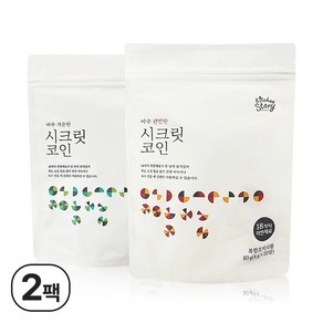 자연정선 빅마마 시크릿코인 편안한맛 + 개운한맛, 4g, 1개, 편안한맛 1팩+개운한맛 1팩