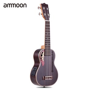 ammoon 지금까지 EQ와 달 21 인치 로즈 우드 나무 우쿨렐레 Ukelele, 1개