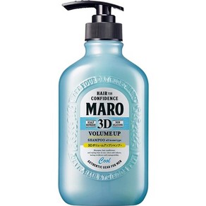 일본직발송 6. MARO(마로) MARO 3D 볼륨 업 샴푸 쿨 400ml B07QC9NJR4, 2019ve._One Colo, 1개