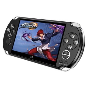 비디오 레트로 게임 콘솔 X9 PSVita 휴대용 플레이어 PSP Via, 파란