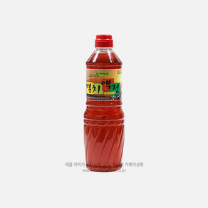 유포 멸치액젓1kg(830ml) 김장용멸치액젓, 1개, 1kg