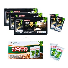 삼육두유 검은콩과 칼슘 80팩세트(검은콩과 칼슘 60팩+삼육두유 20팩)