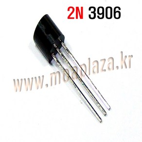 트랜지스터 2N3906 PNTR PNP-40V -0.2A 0.625W HFE300 FT250MHz TO~92 트2N3906 (모아프라), 2N3906(PNP)