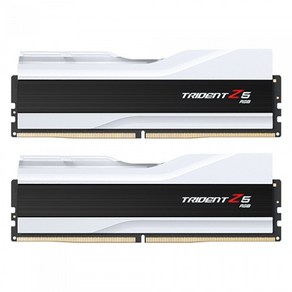 G.SKILL DDR5-6000 CL30 TRIDENT Z5 RGB 화이트 패키지 (64GB(32Gx2))