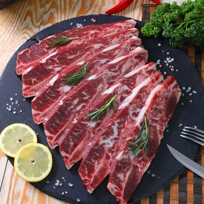 LA갈비 과일양념 꽃갈비 1kg 2인용 추석 명절 캠핑 펜션음식, 1개