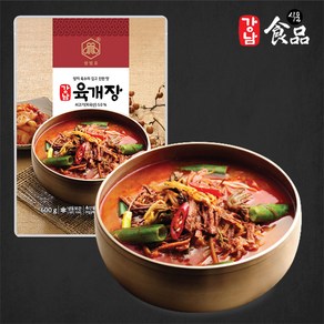 강남식품 전통 얼큰 칼칼 고사리 소고기 육개장 600g, 1팩, 1개