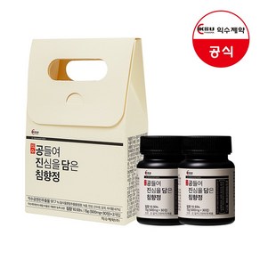 익수 공들여 진심을 담은 침향정 패키지 500mg x 60정 함량 97.7%, 2개, 200mg