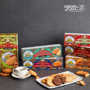 라메르풀라르 버터쿠키 골라담기 택2, 3. 사브레 초코칩 125g x 3개, 4. 레몬 팔렛 125g x 3개, 2개