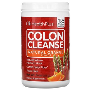 Health Plus 장 청소 상쾌한 오렌지 맛 9 온스 (255 g), 1개, 2kg