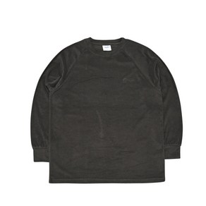 비에스래빗 2223 BSRABBIT CLASSIC LOGO TERRY LONG SLEEVE CHARCOAL 스노우보드 롱 슬리브 긴팔 티셔츠 톨티