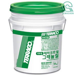 테라코 테라코트 씰 그래뉼 씰(외부용)(25kg) (1Pail) 기본백색(TK-500), 1개