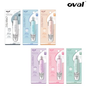 오발 마카롱 시리즈 수정테이프 OVAL QRM-506 B, 마카롱퍼플