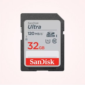 샌디스크 울트라 SDHC SD 카드 32GB/DUNR, 32GB, 1개