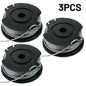 BOSCH ART 23 26 SL 스트리머 라인 스풀 피드 4m X 1.65mm 3PCS 잔디 깎는 기계, 3개