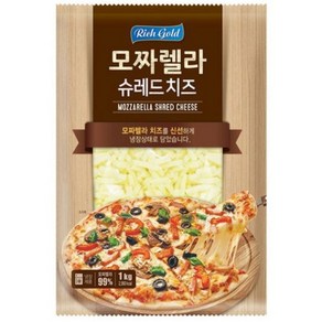 동서 99% 자연치즈 모짜렐라치즈 1kg, 1개