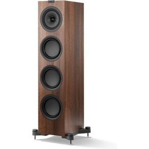 KEF Q750 플로어스탠딩 스피커 블랙, Walnut_Speakes, 호두