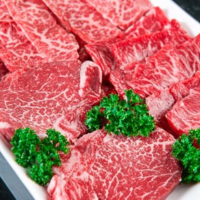 1++ 한우 특수부위 구이 모듬3종 총600g 소고기한판 투뿔한우 구이용 눈꽃 마블링, 1개, 600g