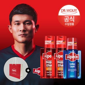 [알페신] 더블이펙트 카페인 샴푸 200ml x2 + 카페인 리퀴드 200ml, 1개, 상세 설명 참조