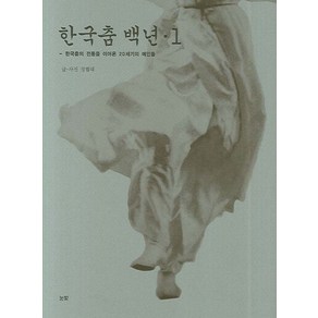 한국춤 백년 1:한국춤의 전통을 이어온 20세기의 예인들, 눈빛, 정범태 저