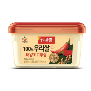 해찬들 우리쌀로 만든 태양초 골드 고추장, 1kg, 1개