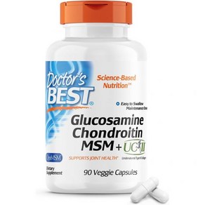 닥터스베스트 Docto's Best Glucosamine Chondoitin MSM UCII, 1개