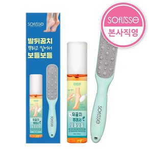 소프리스 발뒤꿈치 뿌리고 밀어서 보들보들 / 필링미스트 / 풋파일, 1개, 100ml