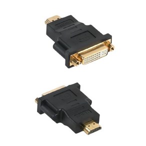 준케이블 HDMI젠더 HDMI(M)수 TO DVI(F)암 변환젠더 G1004