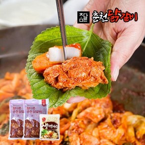 [춘천직송]참다른 순살 춘천닭갈비 500g x 2팩+우동사리, 2개