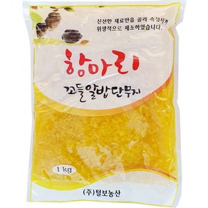 항아리 꼬들알밥단무지 알밥단무지1kg 업소용, 1kg, 1개