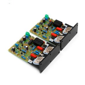 Hifi QUAD-405 CLONE Amplifie boad /Pcb/ kit MJ15024+Angle aluminum (2 channel) 100W*2 AMP, Assembled boad