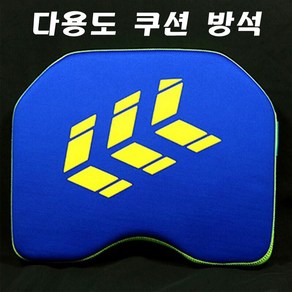 다용도 쿠션 방석 아이스박스 태클박스, 블랙/레드