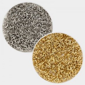 비즈톡 [TO-1-16]악세사리부자재 C링 씨링 0.5mm(두께) OR 골드 10g, OR_10g