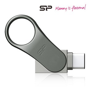 [실리콘파워] USB Mobile C80 Type-C OTG [32GB/실버], 32GB