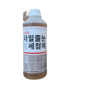 원폴리머 원스타 타일줄눈세정제 1L 12개 1박스 레몬향 변기용 타일용 석재용 욕실용, 1개